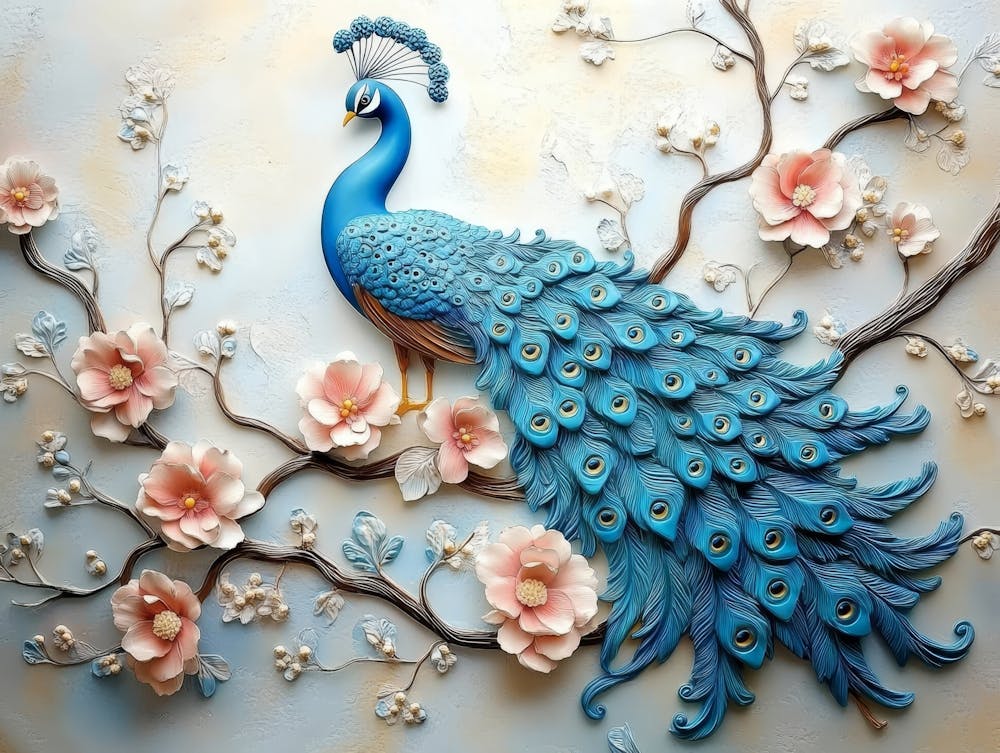 Peacock Painting 17