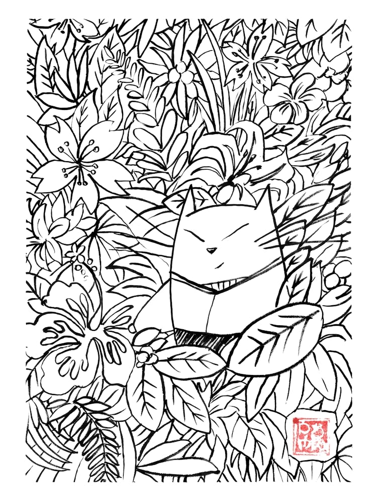 Momoneko Dans la Jungle