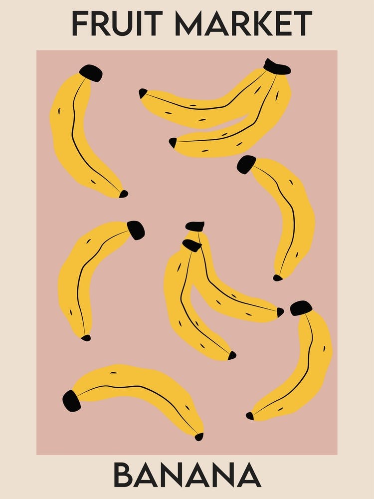Fruit Market Banana