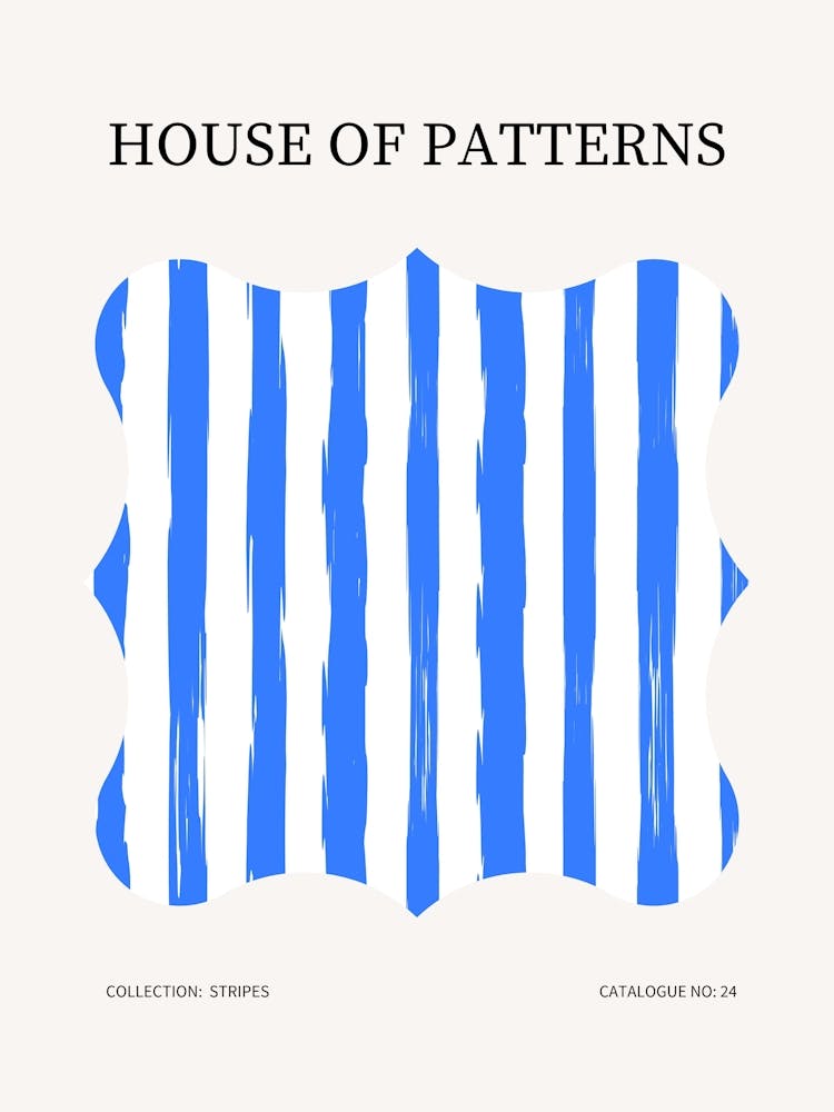 Stripes Pattern Poster 24