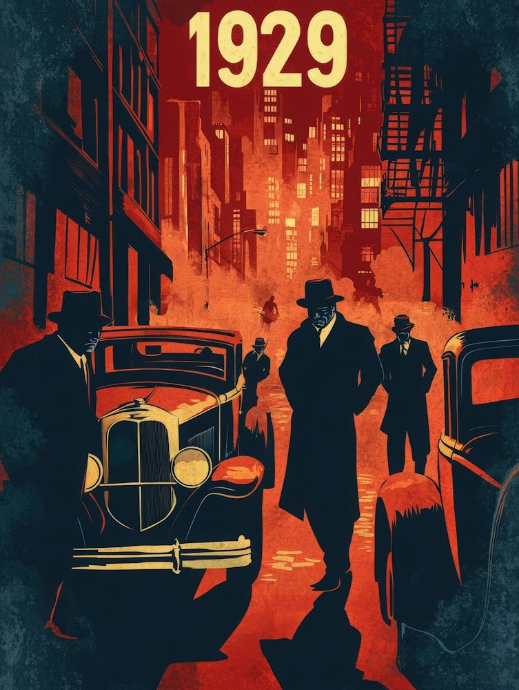 Aihrgdesign A Vintage Crime Poster Illustrating The Infamous 2