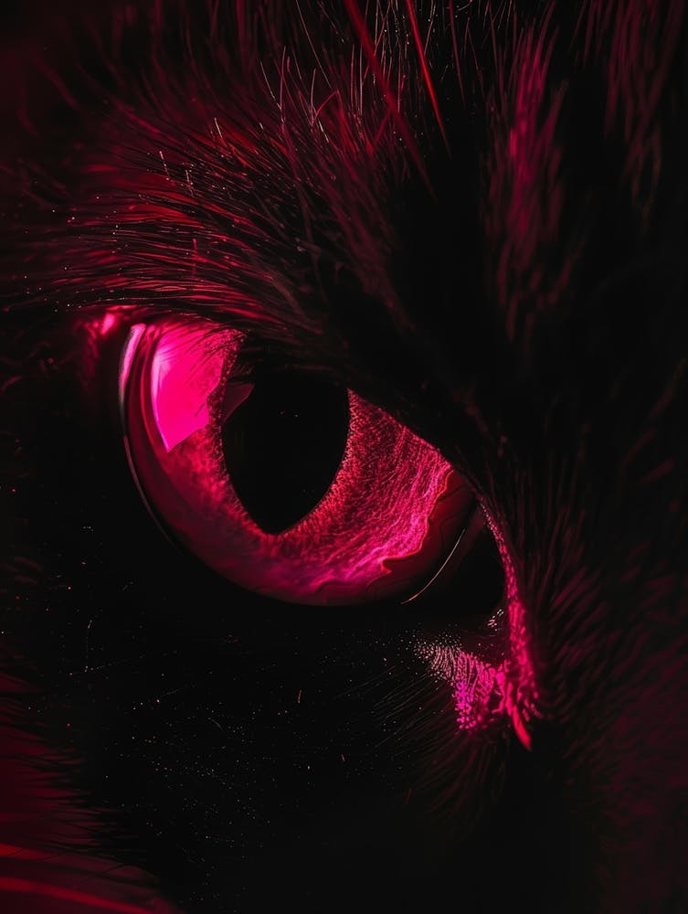 Auge einer Katze 1