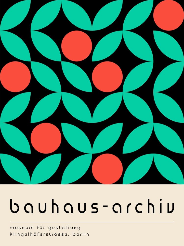 Green And Red Bauhaus