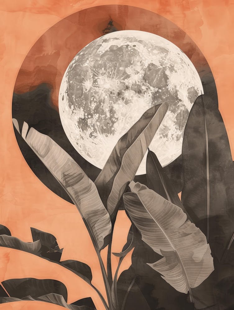 Moon And Bananas
