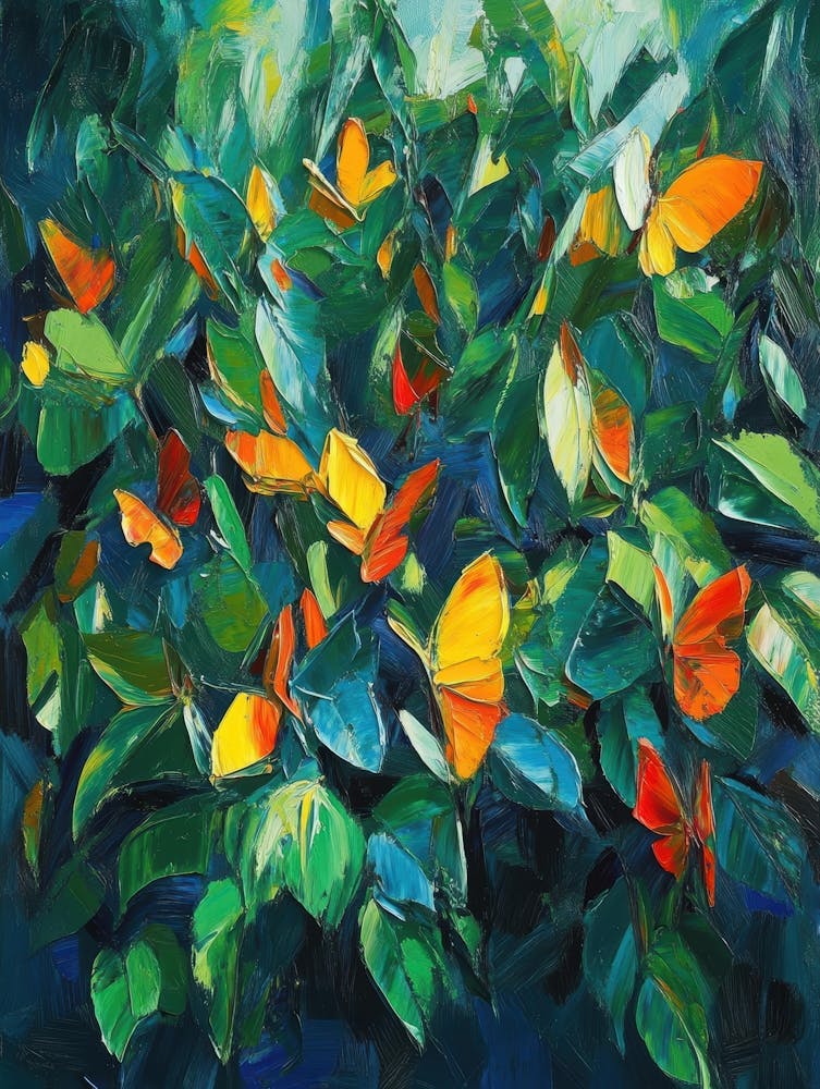 Butterflies In The Garden 2