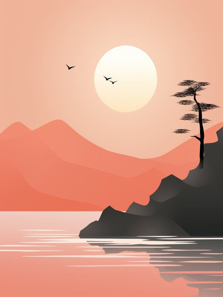 Coastal Abstract Minimalist 5