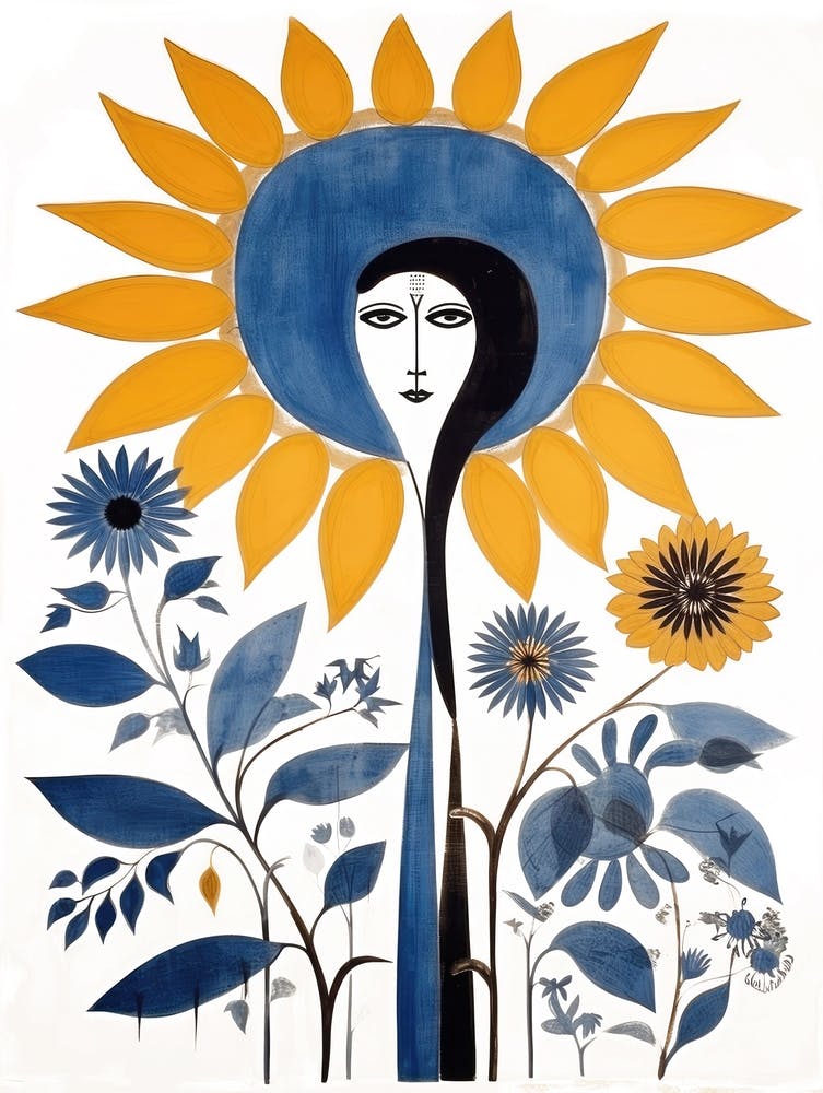Sunflower Woman 1