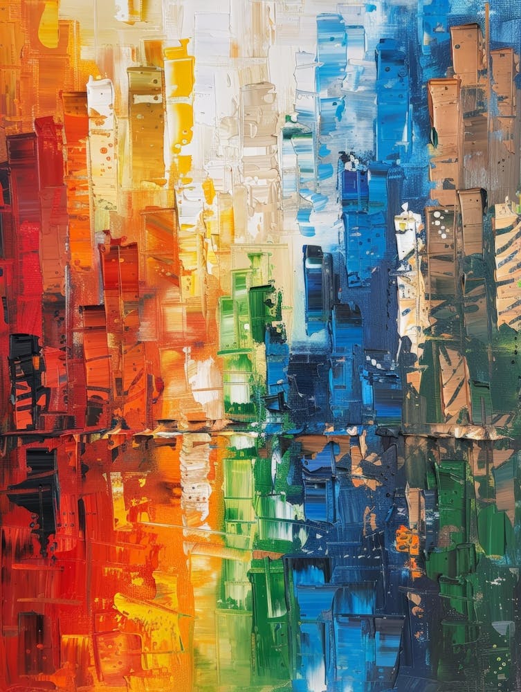 Paysage Urbain Abstrait 7
