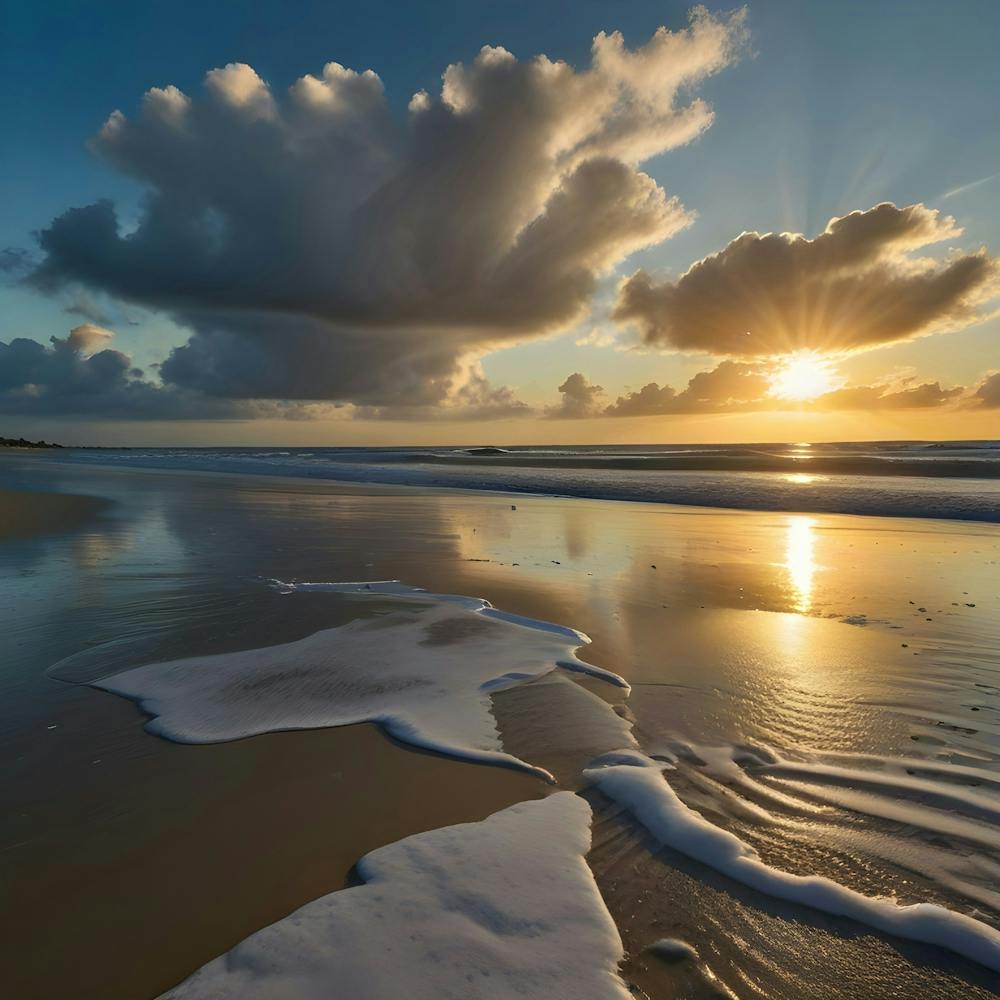 Sunrise On The Beach 1