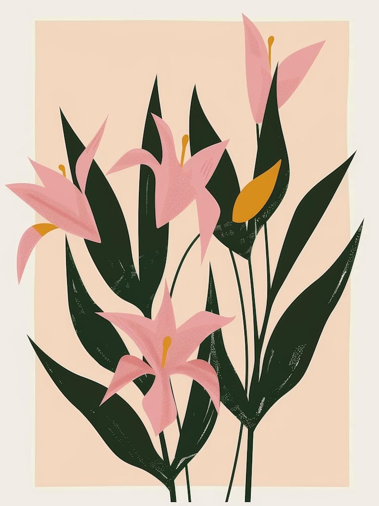 Pink Lilies 2