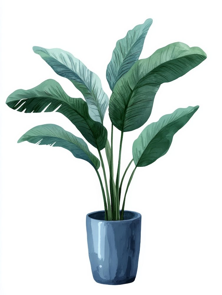Banana Plant In A Pot 10