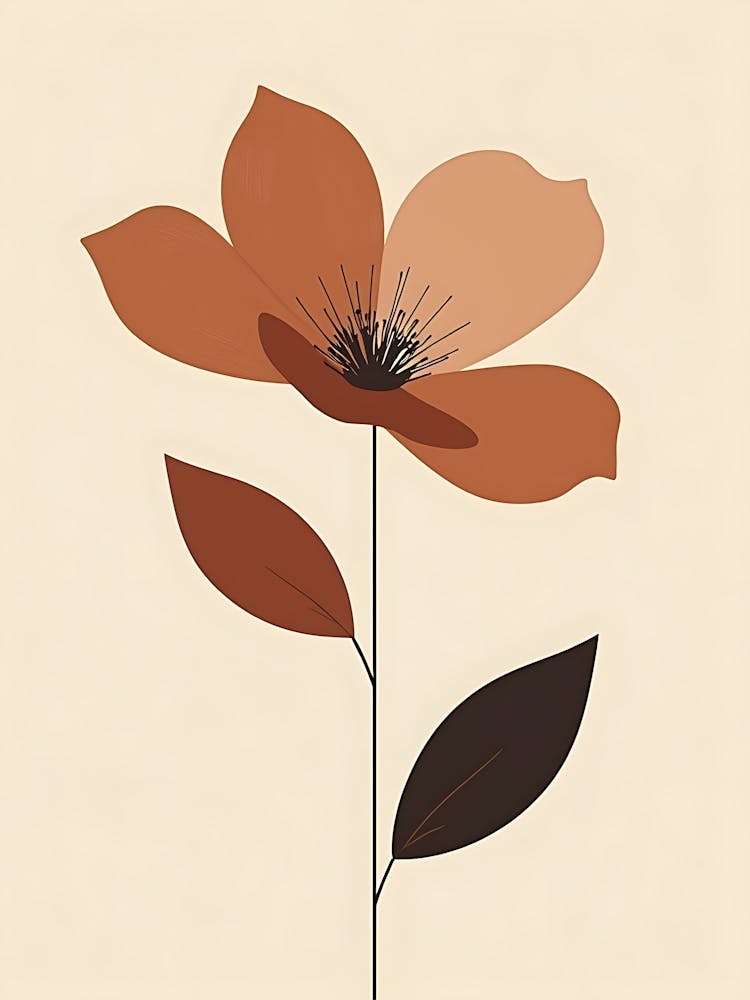 Abstrakte Wildblumen Träume