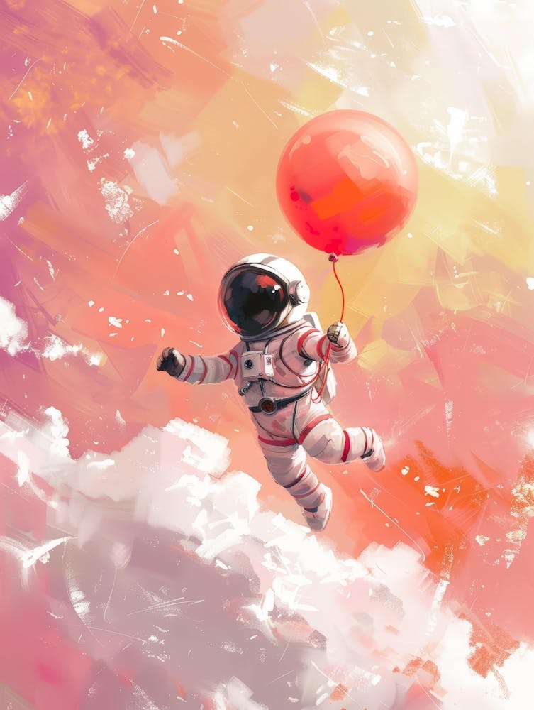 Astronaut In Space 12
