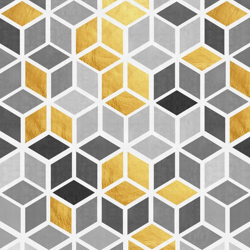 Geometrische und goldene Komposition 4