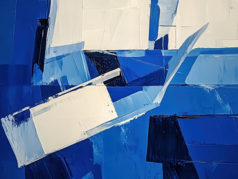 Blue Sailboats