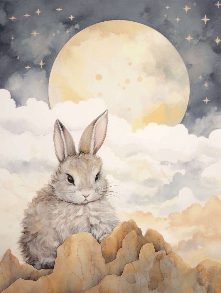Sleeping Baby Bunny 1