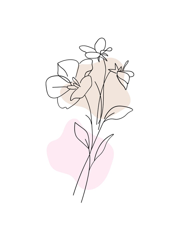 Flower Bouquet Vector Illustration