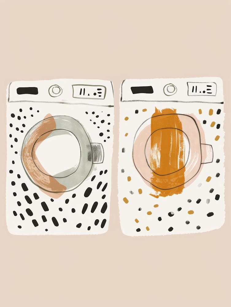 Coffee And Washing Machine