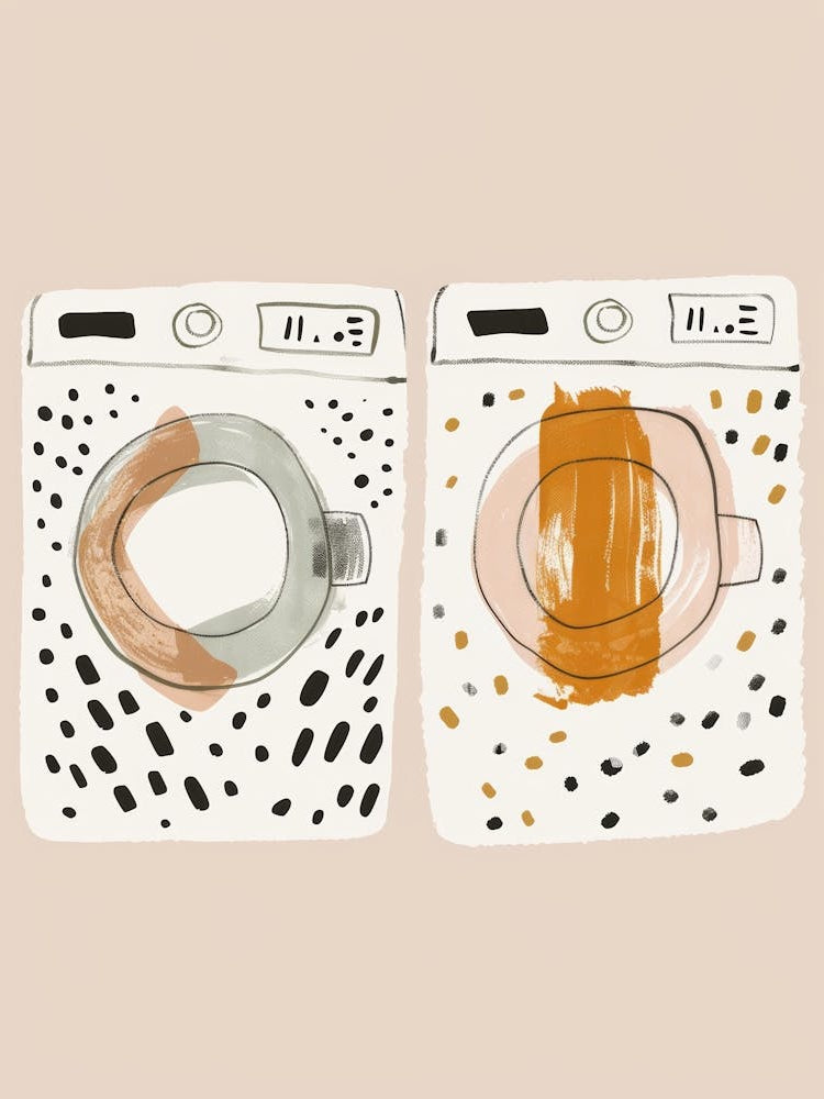 Coffee And Washing Machine