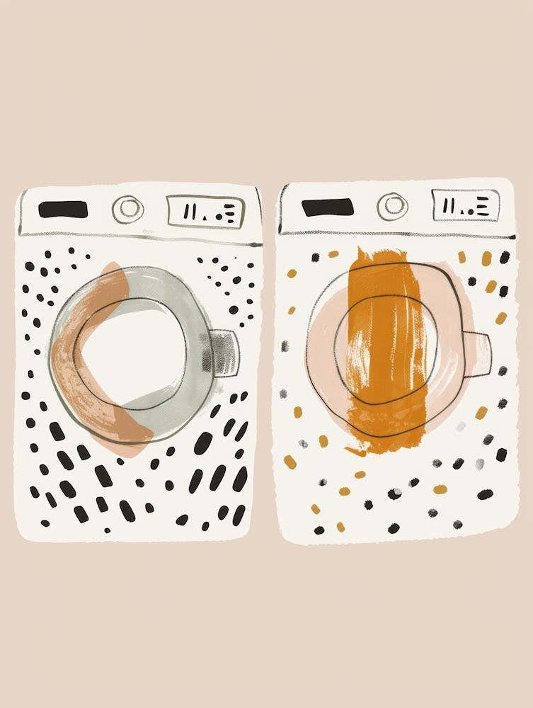 Coffee And Washing Machine