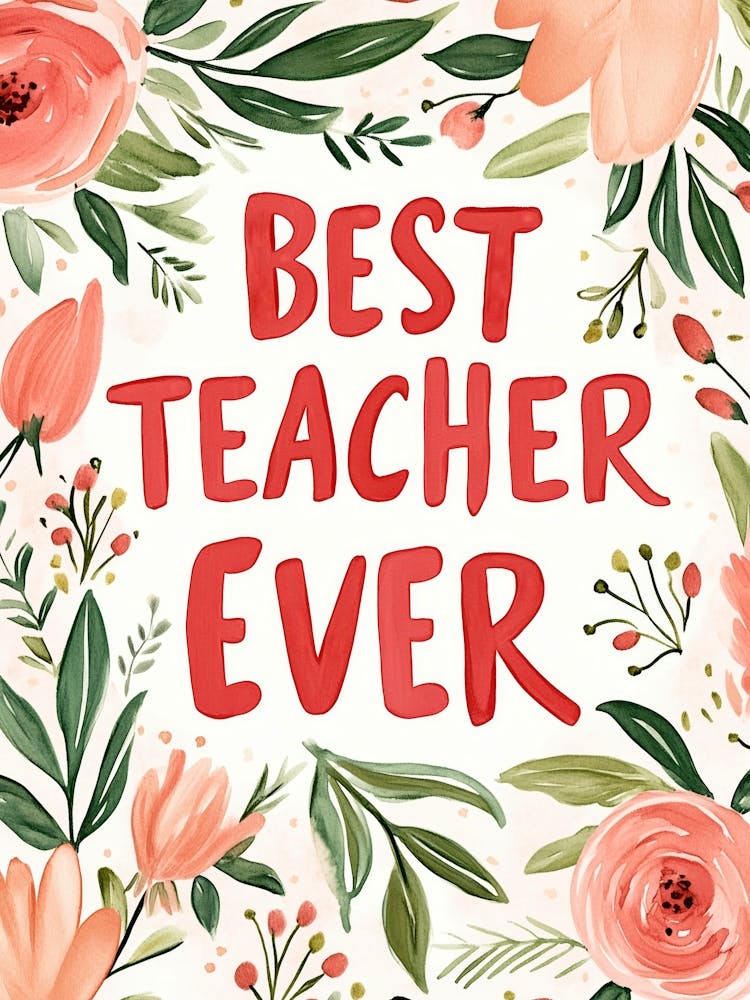 Best Teacher Ever No 2