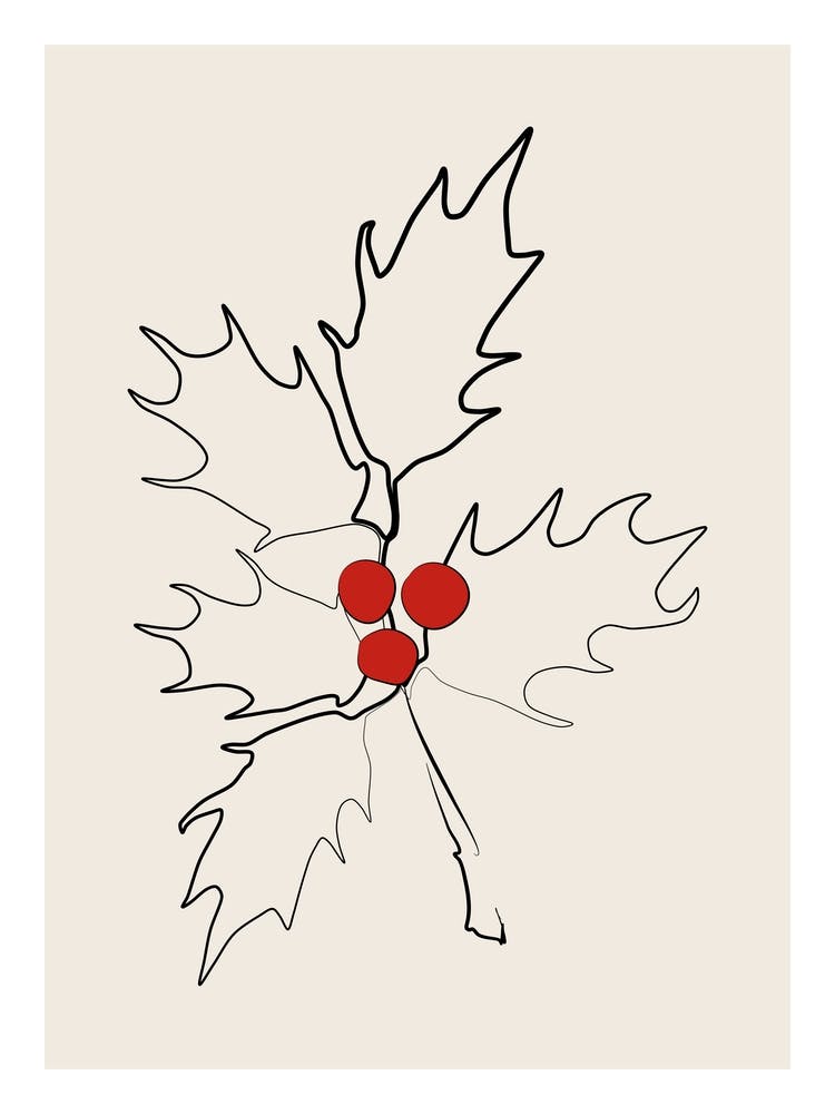 Neutral Holly Berries