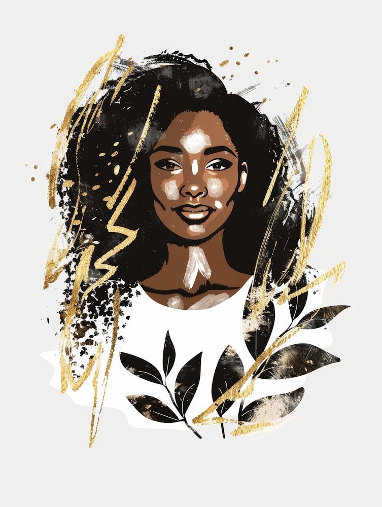 Portrait Of A Black Woman 6