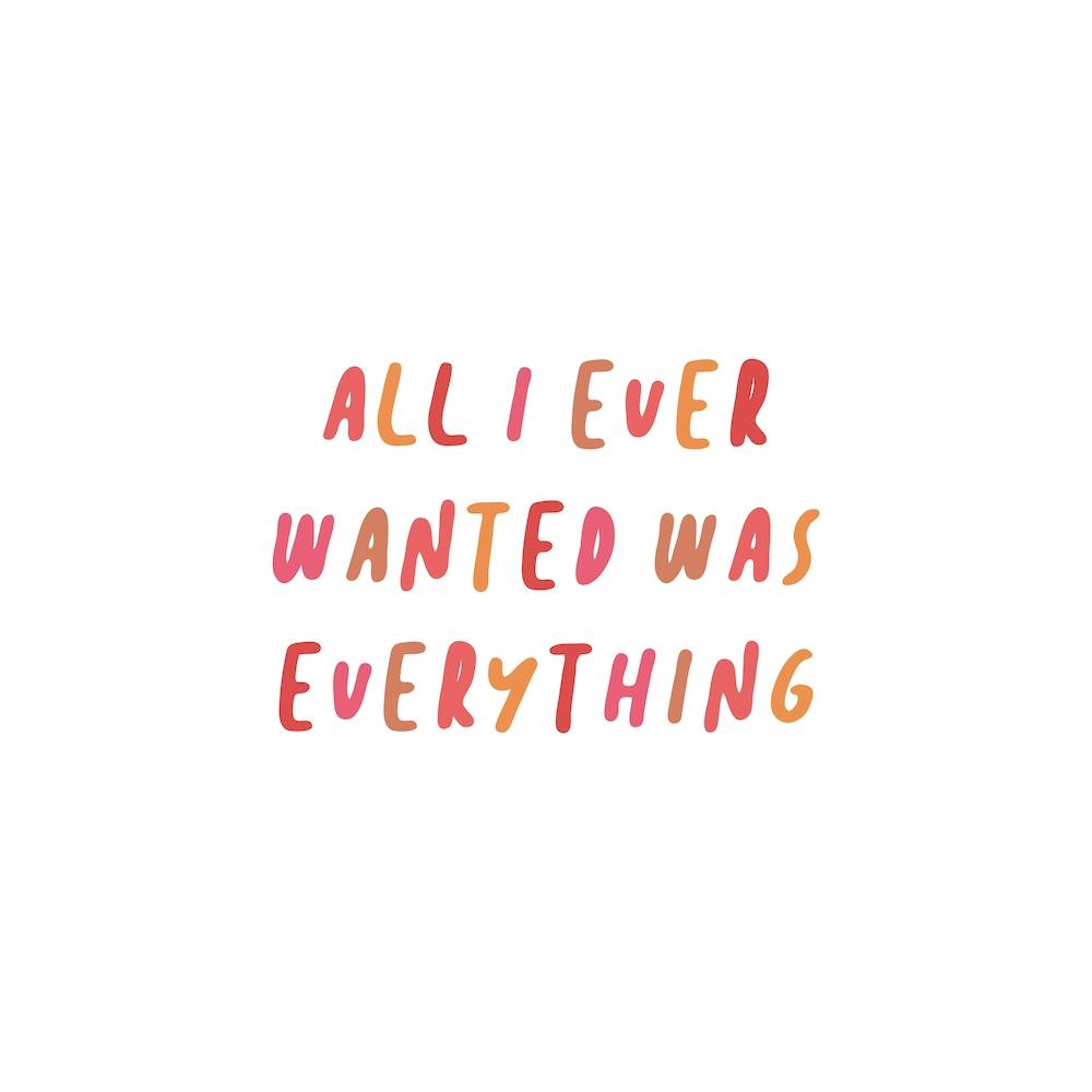 Everything Script Quote Square