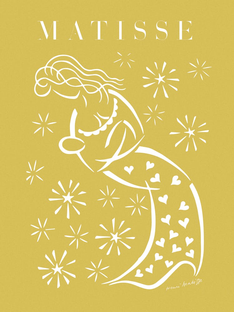 Mère Et Fils | Matisse Triptych 177 Center | Pop Art World 2025