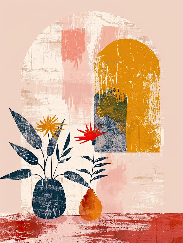 Radiance Of Atomic Horizons Mid Century Style