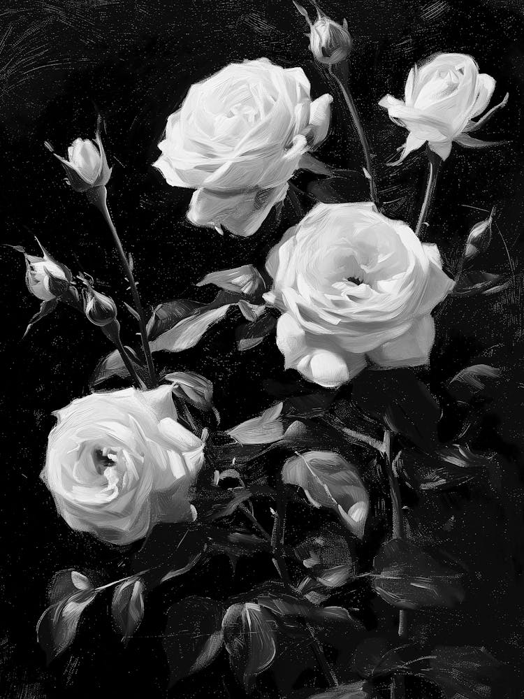 Roses Blanches
