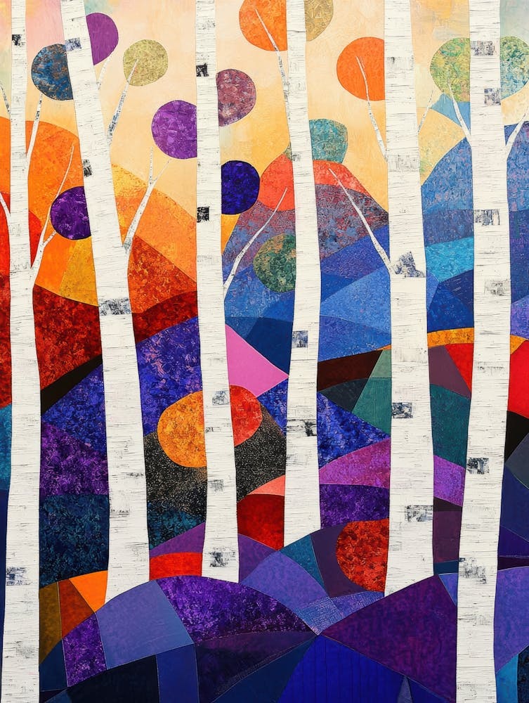 Birch Trees 14