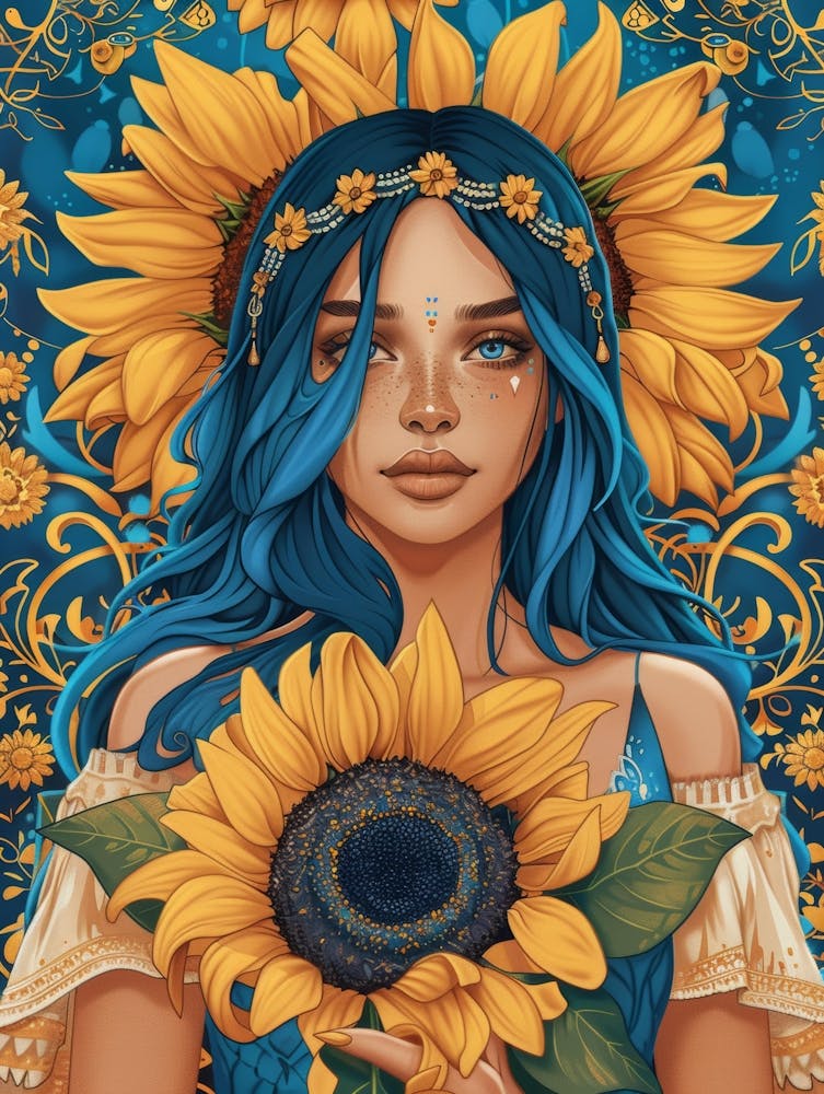 Sunflower Girl 14
