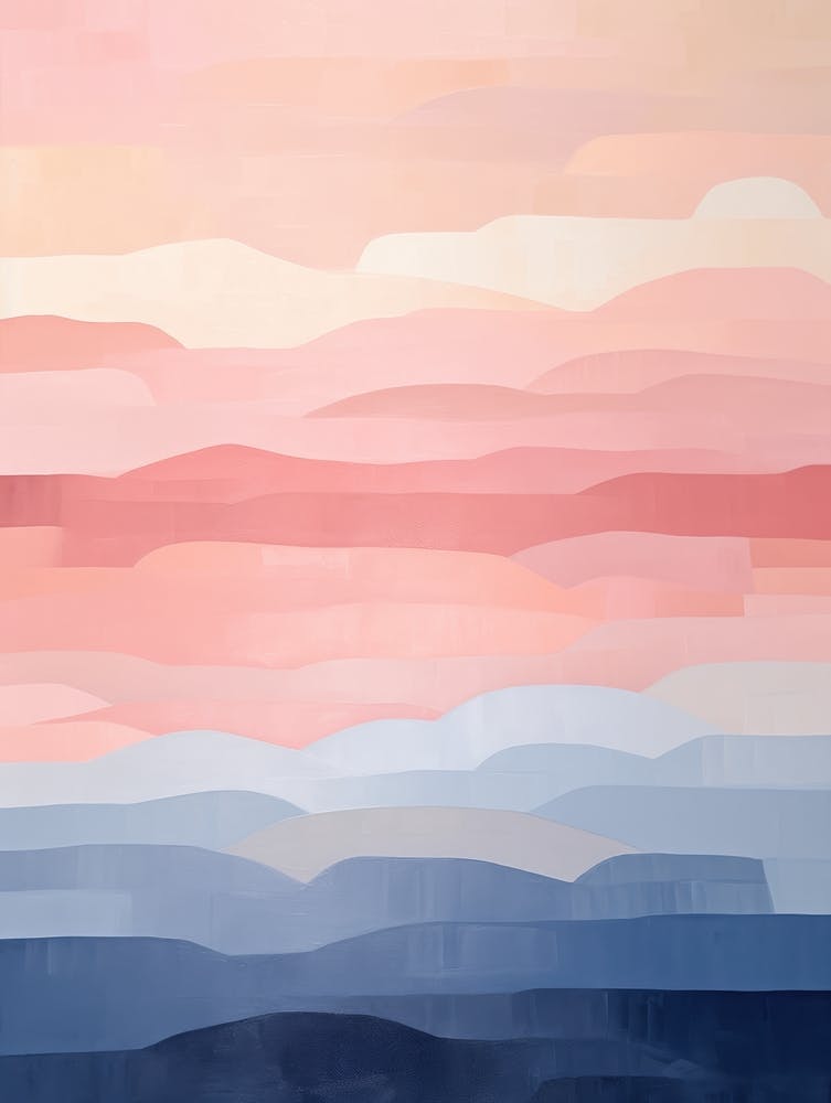 Sunset - Abstract Painting