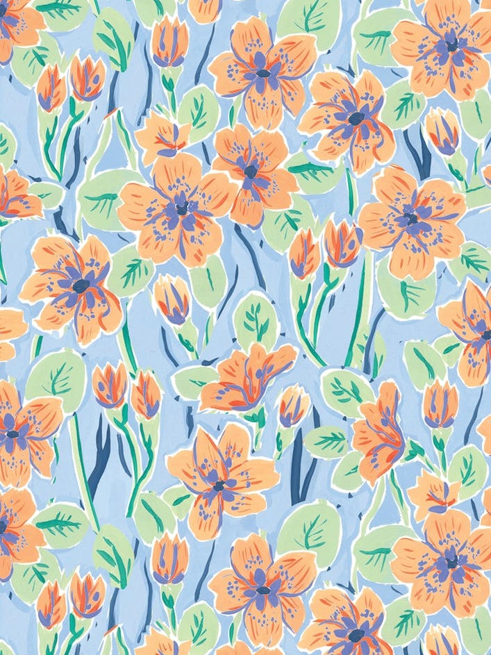 Strawberry Flower Print