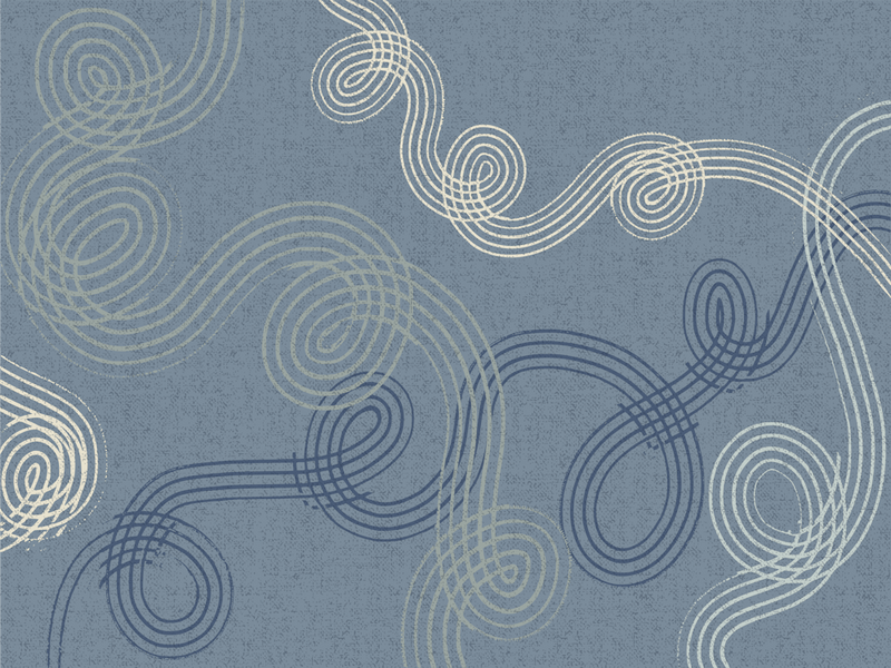 calming essentials loops muted blue