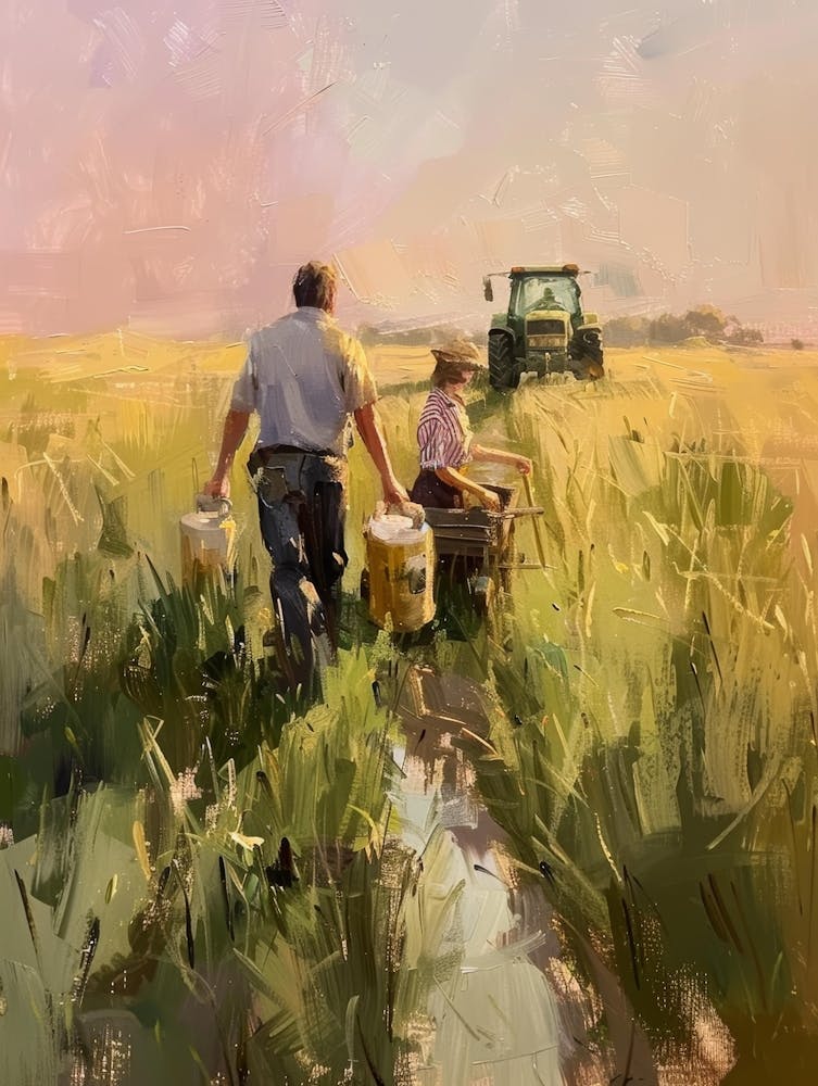 Farmer In The Field