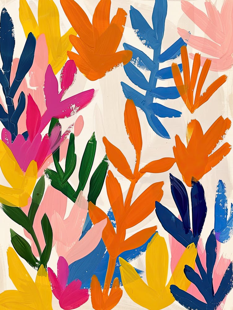 Vibrant Twilight Matisse Style