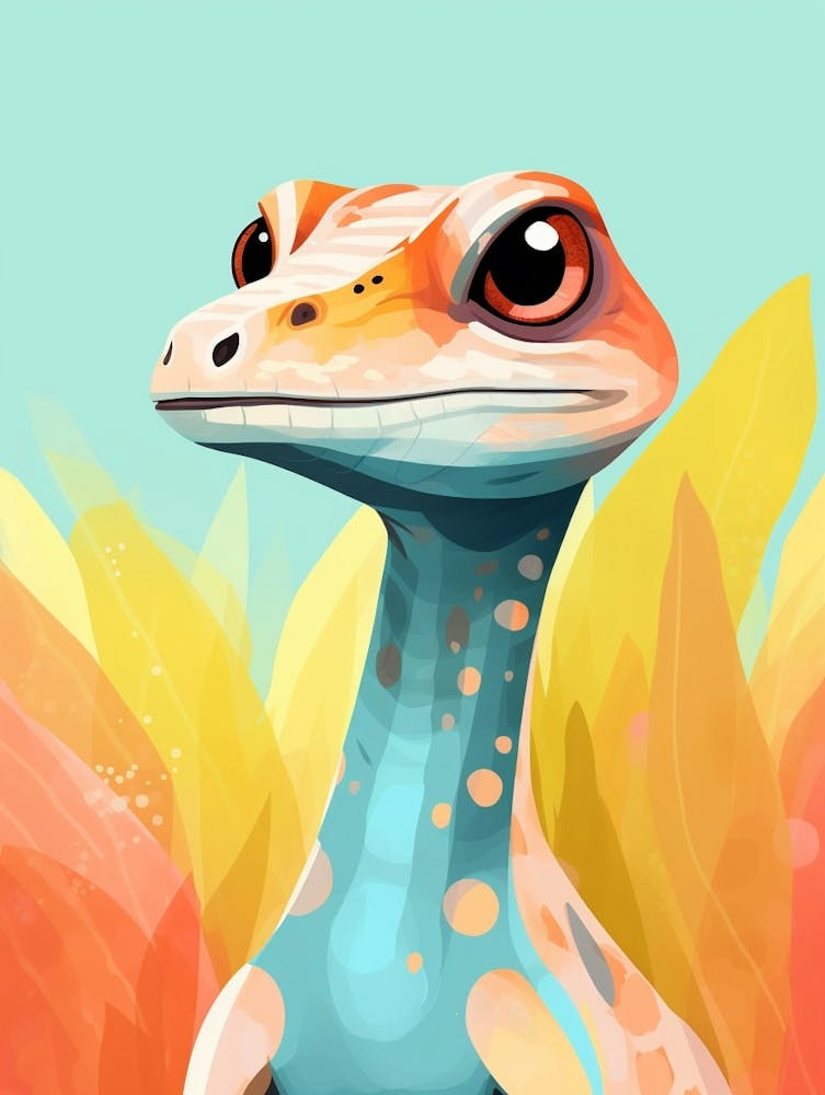 Colourful Dinosaur Coelophysis 2