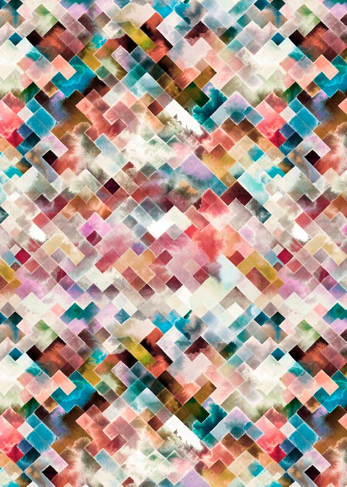 Moody Geometry Multi White