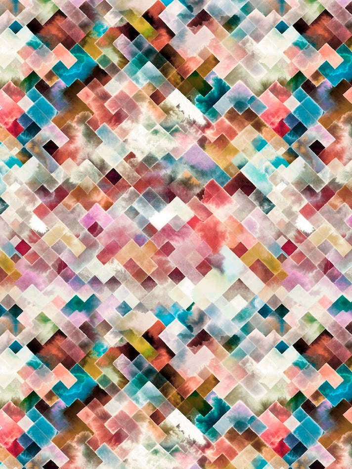 Moody Geometry Multi White