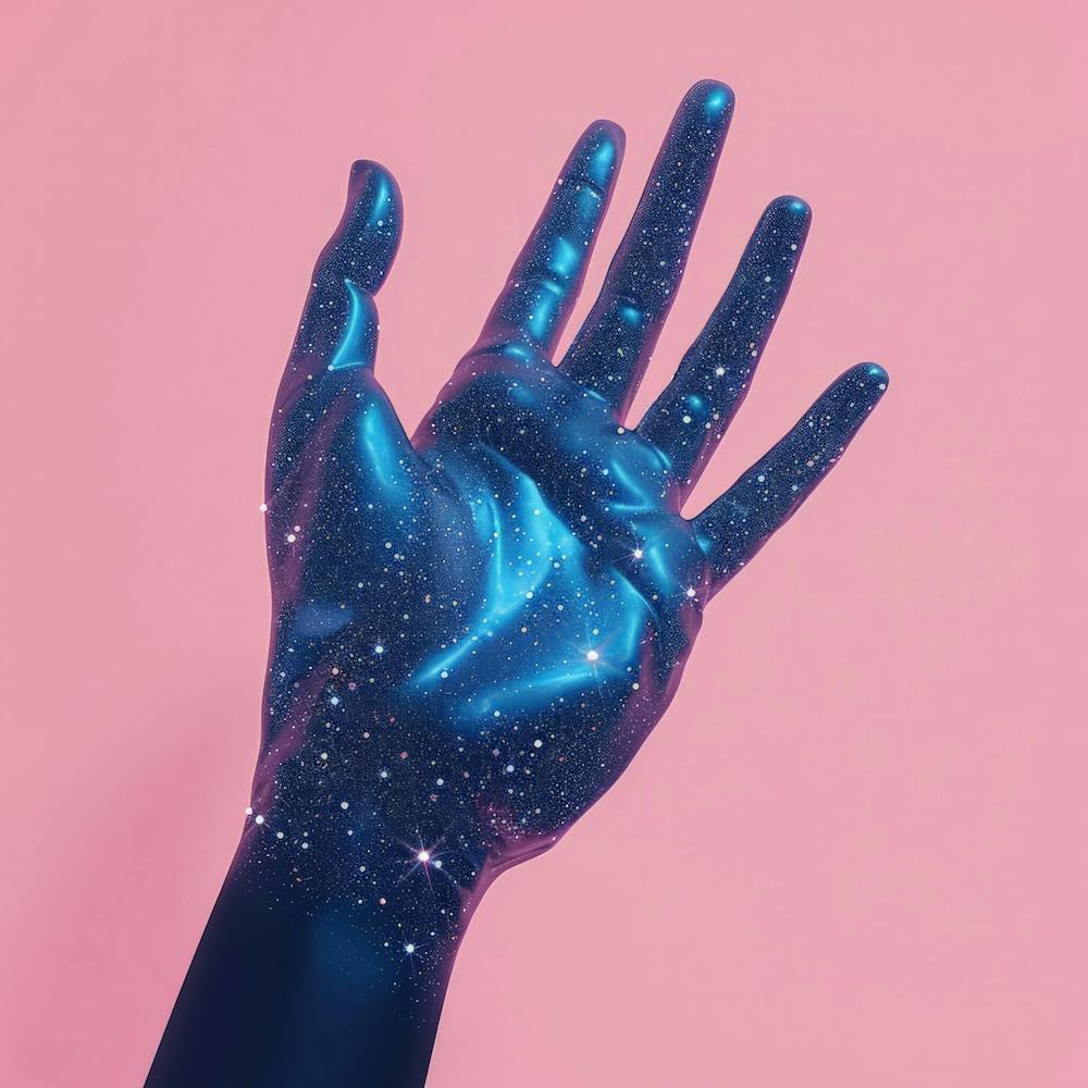 Hand With Stars