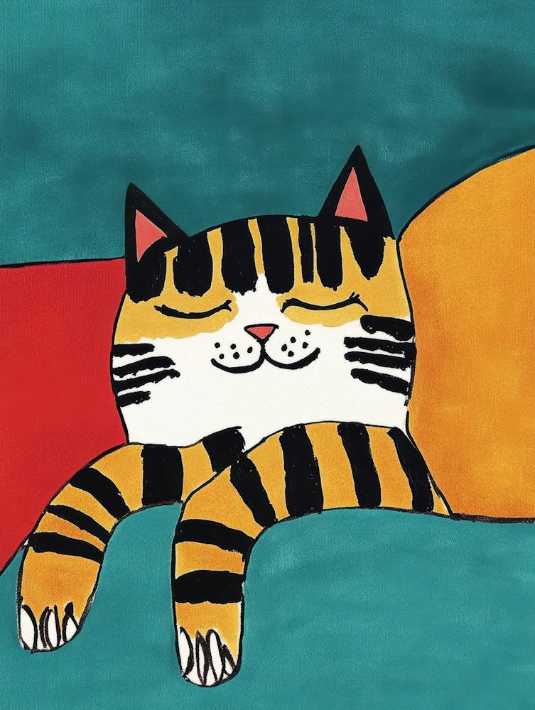 Cat Sleeping 3
