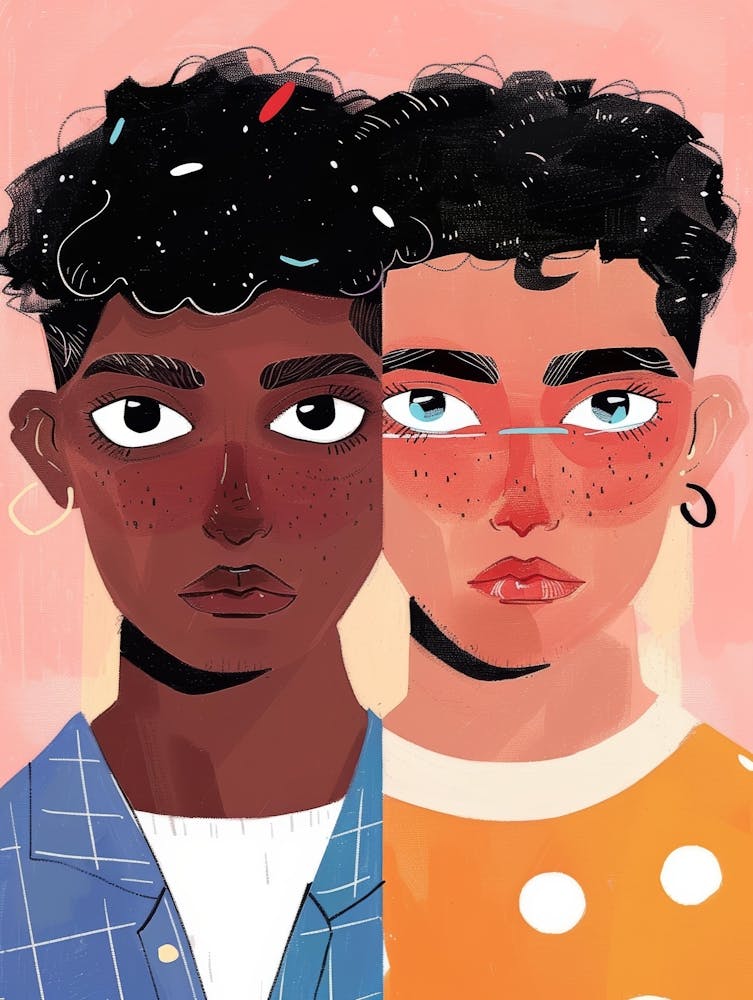 Two Young People