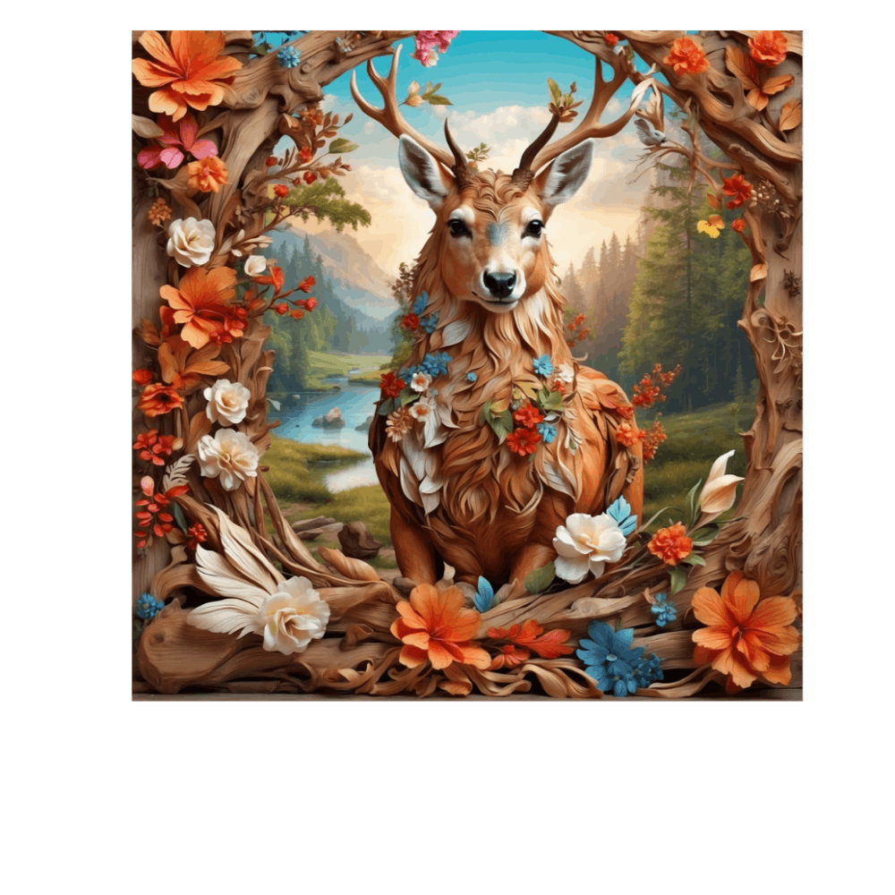 Deer In A Forest