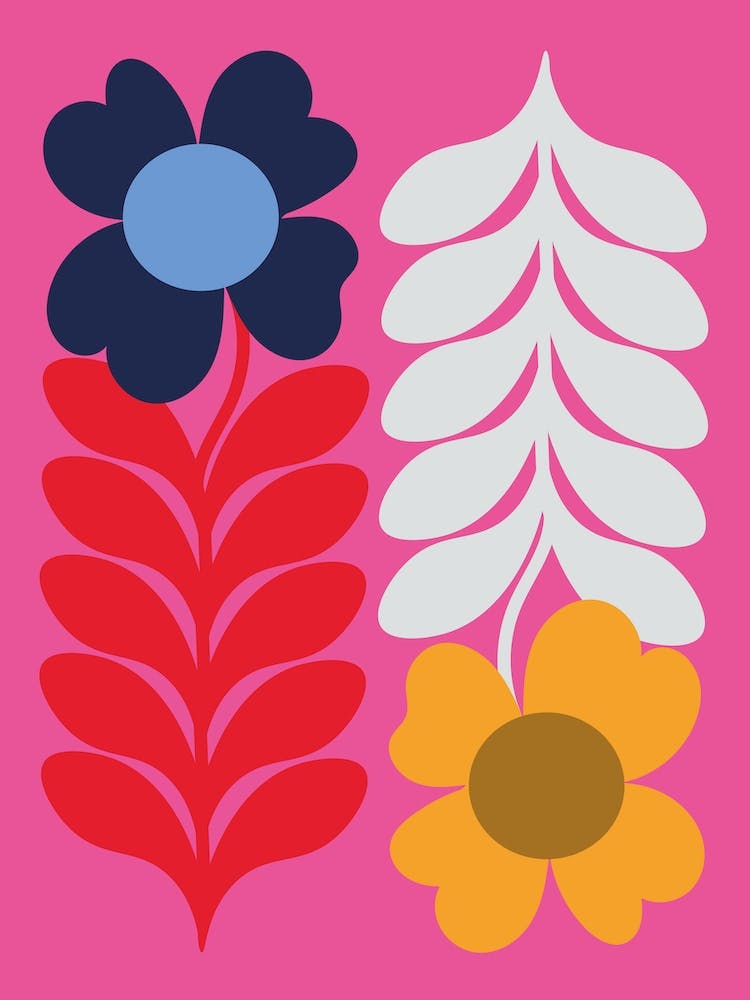 Fleurs Roses 1
