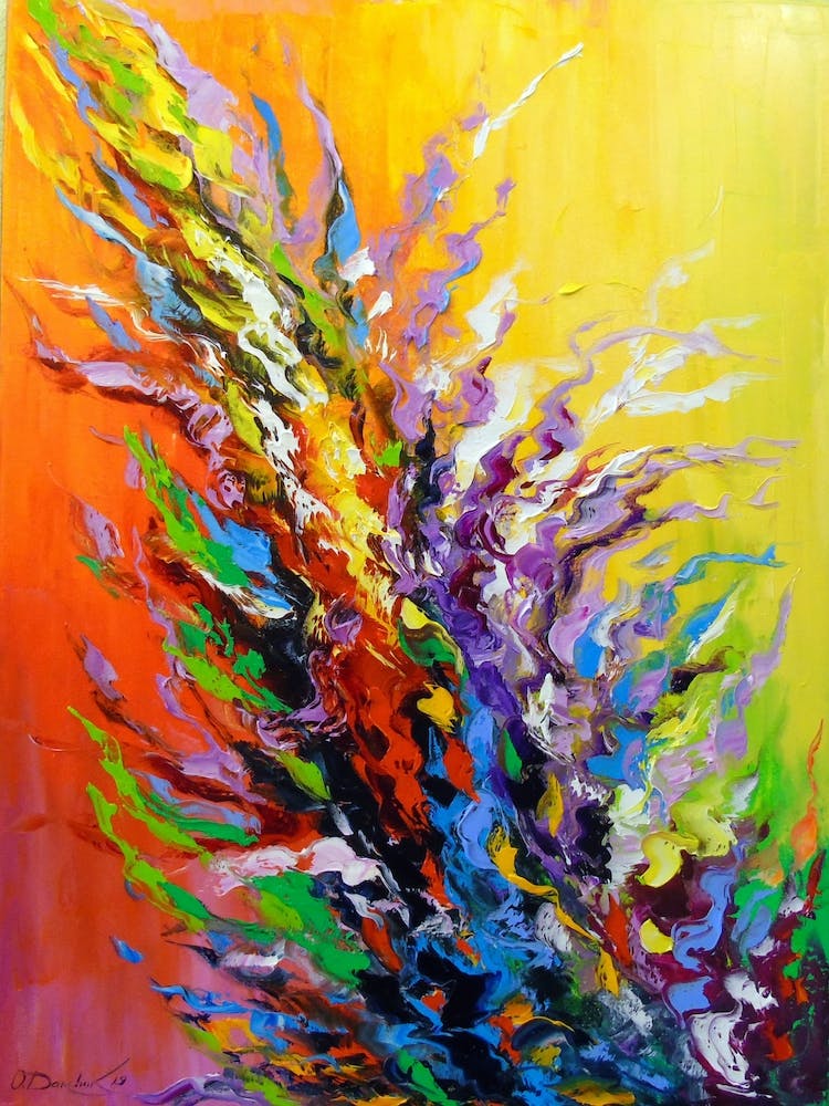 Abstract flower of life