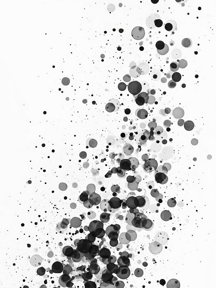 Black And White Dots 1