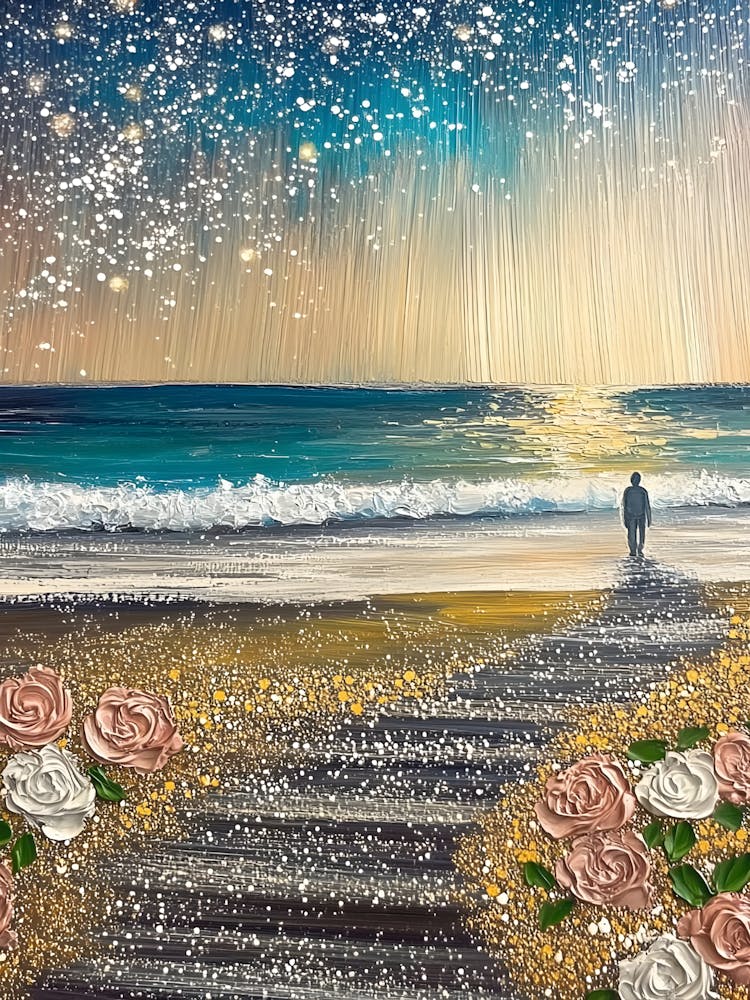 Roses On The Beach 4