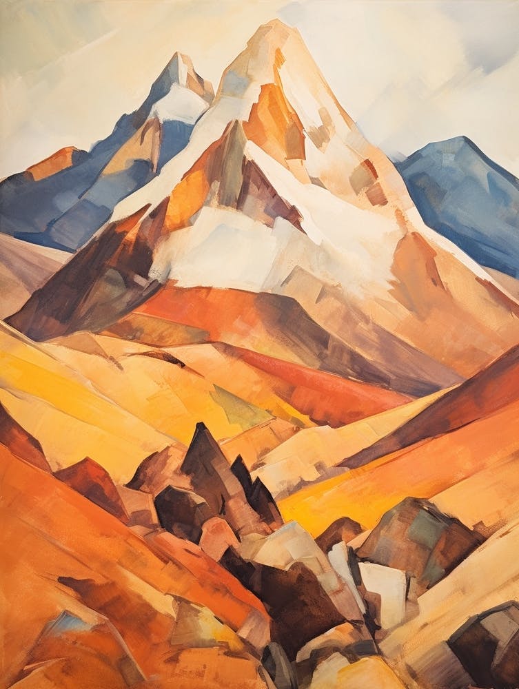 Aconcagua Argentina 1 Mountain Painting